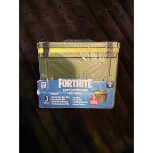 Fortnite Loot Battle Box For 4" Figures - Includes 7 Pieces Inside! Ages 8+